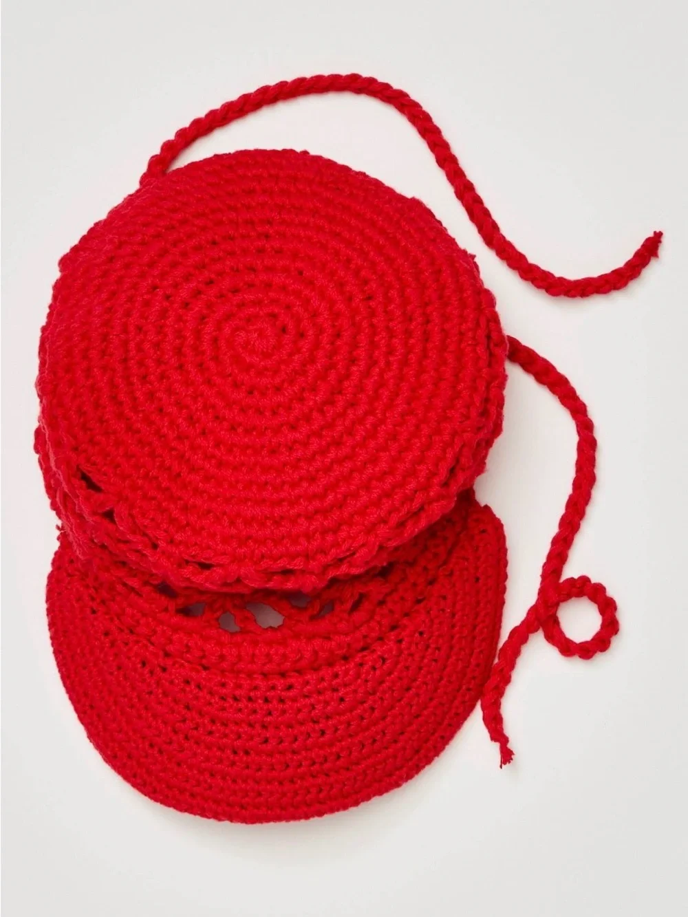 Free People Sylvie Crochet Baseball Cap